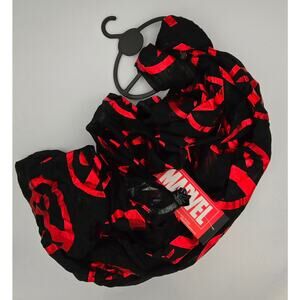 Marvel Deadpool Foil Infinity Scarf by Bioworld NEW WITH TAGS